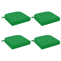 vidaXL 4-delade Sittkuddar SOEST 4 st 100% Polyester Grön