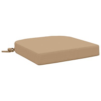 vidaXL 1-delad Sittkudde SOEST 100% Polyester Sand 45 x 45 x 7 cm