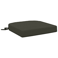vidaXL 1-delad Sittkudde SOEST 100% Polyester Antracit 45 x 45 x 7 cm