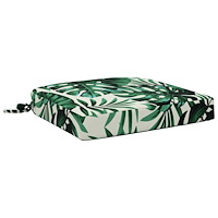 vidaXL 1-delad Sittkudde SOEST 100% Polyester Bladmönster