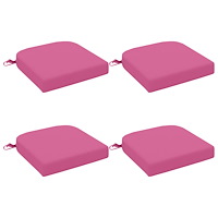 vidaXL 4-delade Sittkuddar SOEST 4 st 100% Polyester Rosa