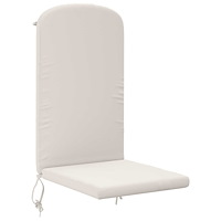 vidaXL Solsängkudde GEMERT 100% Polyester Vit 47 x 131 x 5 cm