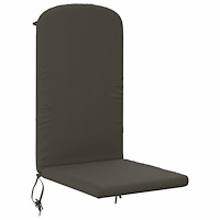 vidaXL Solsängkudde GEMERT 100% Polyester Antracit 47 x 131 x 5 cm