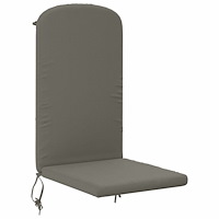 vidaXL Solsängkudde GEMERT 100% Polyester Grå 47 x 131 x 5 cm