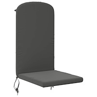 vidaXL Solsängkudde GEMERT 100% Polyester Antracit 47 x 131 x 5 cm