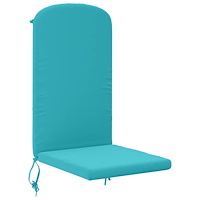 vidaXL Solsängkudde GEMERT 100% Polyester Turkos 47 x 131 x 5 cm