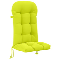 vidaXL Solsängkudde PUTTEN 100% Polyester Klart grön. 48 x 112 x 10 cm