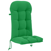 vidaXL Solsängkudde PUTTEN 100% Polyester Grön 48 x 112 x 10 cm
