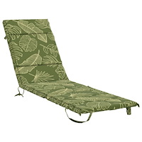 vidaXL Solstol Kudde GEMERT 100% Polyester Bladdesign 200 x 50 x 3 cm