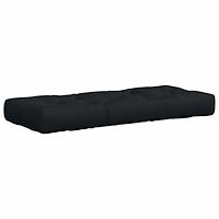 vidaXL Pallkudd VIANEN 100% Polyester Mörkblå 120 x 50 x 12 cm