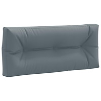 vidaXL Pallryggkudde VIANEN 100% Polyester Blå 120 x 40 x 12 cm
