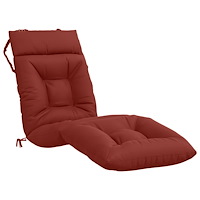 vidaXL Solstol Kudde VIANEN 100% Polyester Röd 200 x 60 x 8 cm