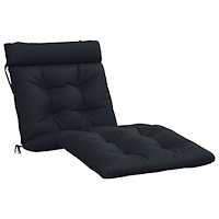 vidaXL Solstol Kudde VIANEN 100% Polyester Mörkblå 200 x 80 x 8 cm