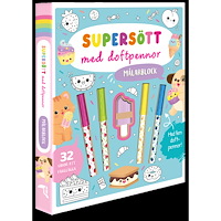 Tukan Förlag Supersött med doftpennor (bok)