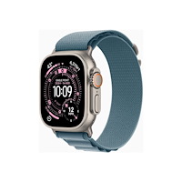 Apple Apple Watch Ultra 3 - naturlig titan - Ja smart klocka med Alpine Loop - ljusblå - 64 GB