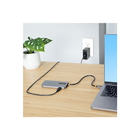 StarTech.com StarTech.com USB C Multiport Adapter, 4K 60Hz HDMI Video, 3-Port 5Gbps USB-A 3.2 Hub, 100W Power Delivery Passthrough, G...