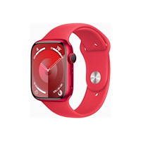 Apple Apple Watch Series 9 (GPS + Cellular) (PRODUCT) RED - röd aluminium - smart klocka med sportband - röd - 64 GB