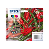 EPSON Epson 503XL Multipack - 4-pack - XL - svart, gul, cyan, magenta - original - bläckpatron
