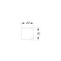 Hager Hager BA64004007030B, Kabelränna, Grå, PVC, V0, 47 mm, 2000...