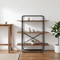 vidaXL Bokhylla 3 nivåer 100 x 35 x 105 cm PB Ekträ