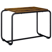 vidaXL TV-bänk 60 x 35,5 x 42 cm Rökt ek Konstruerat trä