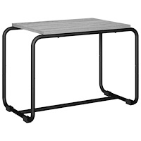 vidaXL TV-bänk 60 x 35,5 x 42 cm Grå Sonoma Konstruerat trä