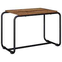 vidaXL TV-bänk 60 x 35,5 x 42 cm Gammalt trä Konstruerat trä