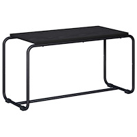 vidaXL TV-bänk 80 x 35.5 x 42 cm Svart ek Konstruerat trä