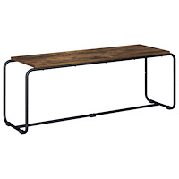 vidaXL TV-bänk 113.5 x 35.5 x 42 cm Rökt ek Konstruerat trä
