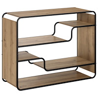 vidaXL Sideboard Artisan-ek 98 x 37,5 x 75,5 cm Konstruerat trä