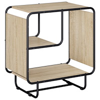 vidaXL Sideboard Sonoma-ek 60 x 37,5 x 64,5 cm Konstruerat trä