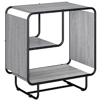 vidaXL Sideboard Grå Sonoma 60 x 37,5 x 64,5 cm Konstruerat trä