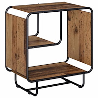 vidaXL Sideboard Gammalt trä 60 x 37,5 x 64,5 cm Konstruerat trä