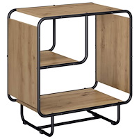 vidaXL Sideboard Artisan-ek 60 x 37,5 x 64,5 cm Konstruerat trä