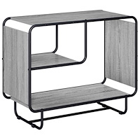 vidaXL Sideboard Grå Sonoma 80 x 37,5 x 64,5 cm Konstruerat trä