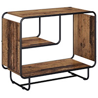 vidaXL Sideboard Gammalt trä 80 x 37,5 x 64,5 cm Konstruerat trä