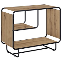 vidaXL Sideboard Artisan-ek 80 x 37,5 x 64,5 cm Konstruerat trä
