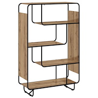 vidaXL Skåp Artisan-ek 93,5 x 37,5 x 144 cm Konstruerat trä