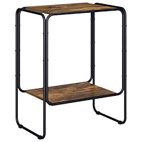 vidaXL Sideboard Rökt ek 60 x 38 x 75 cm Konstruerat trä