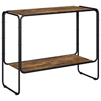 vidaXL Sideboard Rökt ek 93.5 x 38 x 75 cm Konstruerat trä
