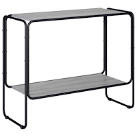 vidaXL Sideboard Grå Sonoma 93.5 x 38 x 75 cm Konstruerat trä