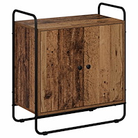 vidaXL Sideboard Gammalt trä 68 x 35 x 75 cm Konstruerat trä