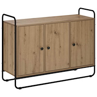 vidaXL Sideboard Artisan-ek 102 x 35 x 75 cm Konstruerat trä