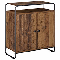 vidaXL Sideboard Gammalt trä 68 x 35 x 75 cm Konstruerat trä