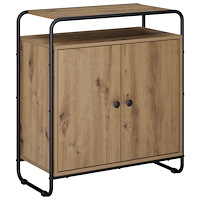 vidaXL Sideboard Artisan-ek 68 x 35 x 75 cm Konstruerat trä