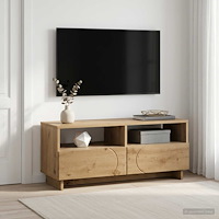 vidaXL TV-bänk 90 x 34.5 x 40 cm Artisan-ek Konstruerat trä