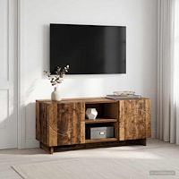vidaXL TV-bänk 90 x 34.5 x 40 cm Gammalt trä Konstruerat trä