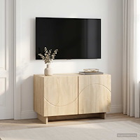 vidaXL TV-bänk 60 x 34.5 x 40 cm Sonoma-ek Konstruerat trä