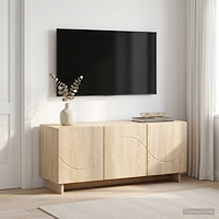 vidaXL TV-bänk 90 x 34.5 x 40 cm Sonoma-ek Konstruerat trä