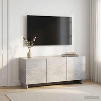 vidaXL TV-bänk 90 x 34.5 x 40 cm Betonggrå Konstruerat trä